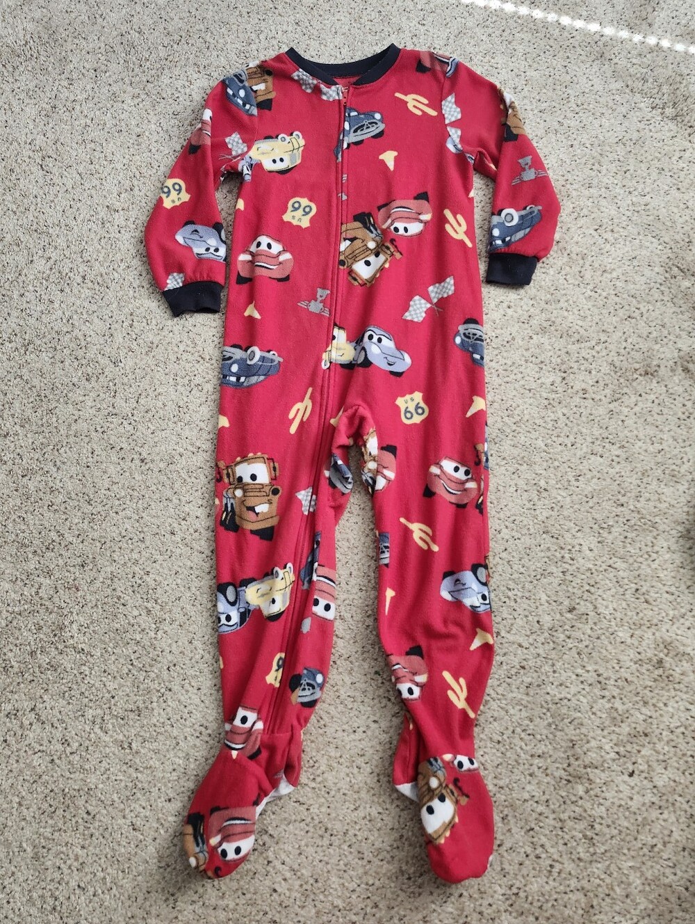 Disney Pixar Cars Fleece Pajamas